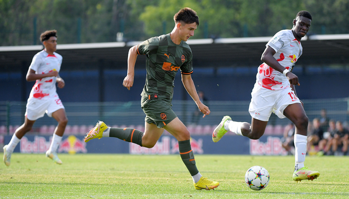 Шахтер U-19 - РБ Лейпциг U-19 0:0 обзор матча, видео голов за 2 ноября