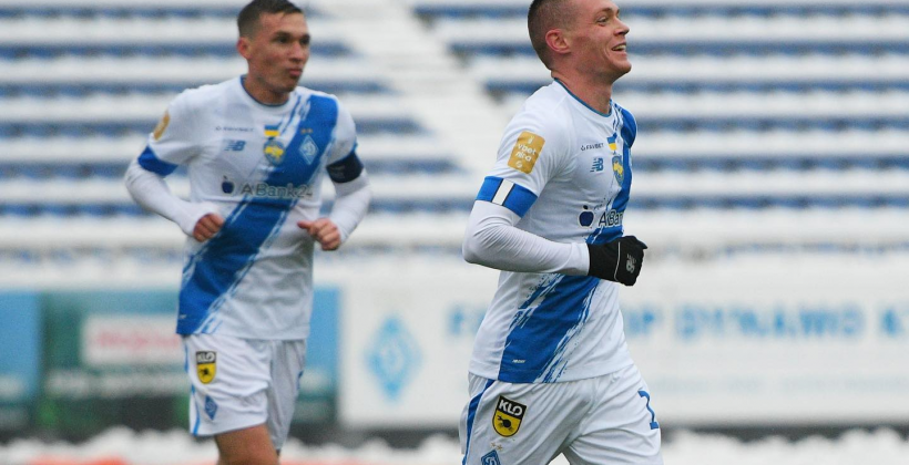 Верес - Динамо 0:1 обзор матча, видео голов за 21 ноября