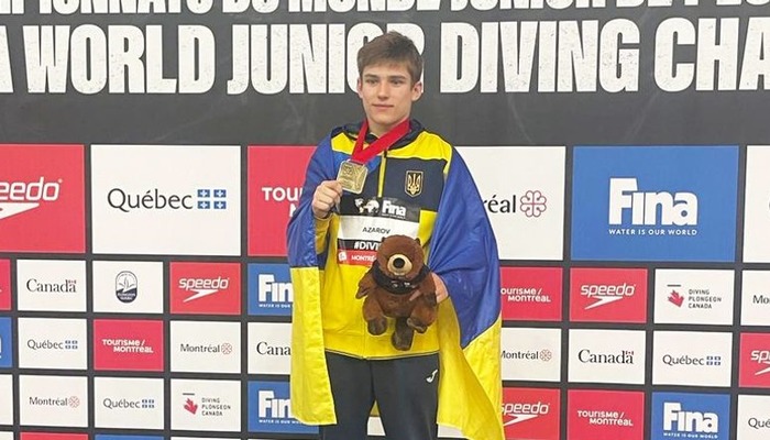 Украинец Азаров выиграл золото на юниорском чемпионате мира по прыжкам в воду - Прыжки в воду
