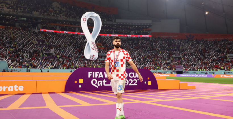 Гвардиол признан лучшим игроком матча Хорватия - Марокко - Чемпионат мира-2022