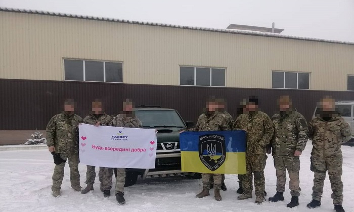 Favbet Foundation вместе с партнерами передали для ВСУ уже 50 автомобилей