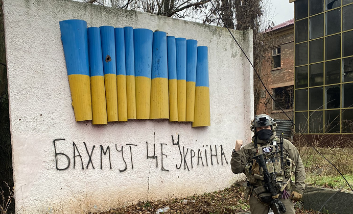 «Мир должен знать, что россия – террористическое государство». Стаховский опубликовал фото с Бахмута