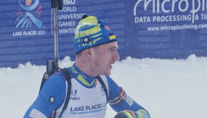 Український біатлоніст Грущак виграв срібло на Універсіаді у Лейк-Плесіді - Біатлон