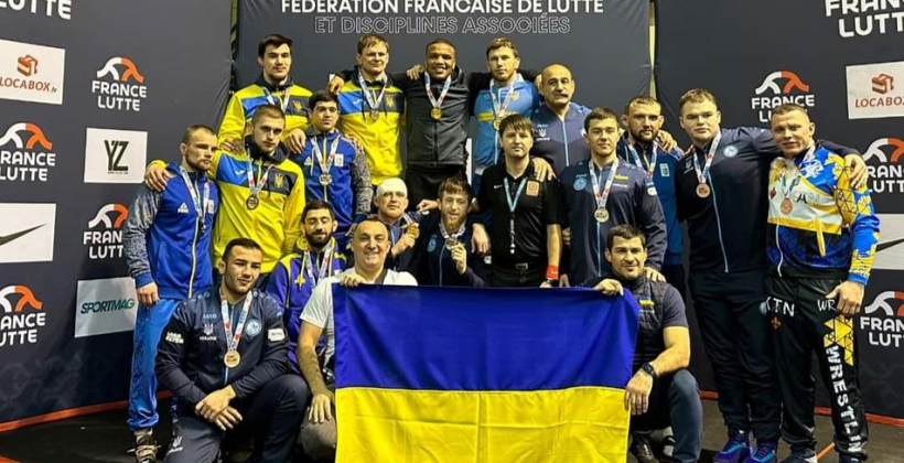 Україна виграла Гран-прі Франції з греко-римської боротьби. Золото у Беленюка та ще трьох українців - Боротьба
