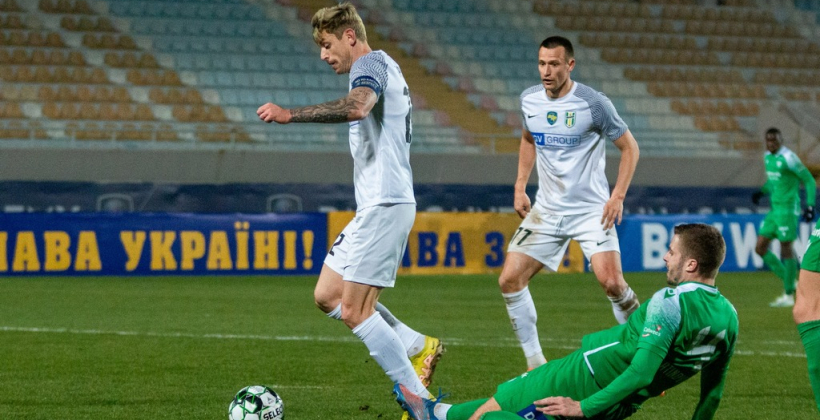 Полесье - Левадия 0:0, 5:4 обзор матча, видео голов за 14 февраля