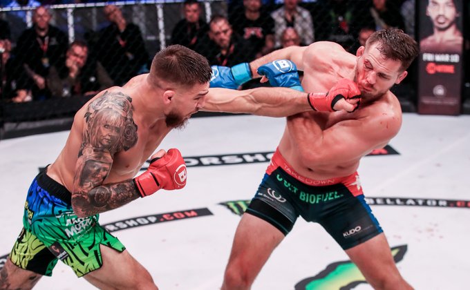 Амосов – Джексон пряма трансляція бою за титул чемпіона Bellator MEGOGO