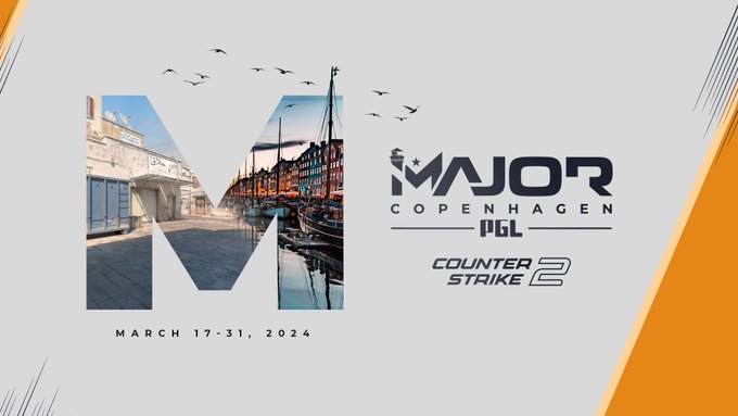 Перший в історії мейджор з Counter-Strike 2 пройде в березні 2024 року в Копенгагені - Кіберспорт