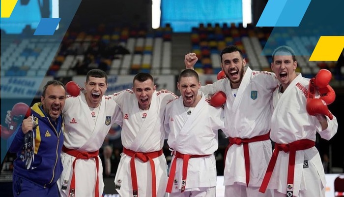 Чоловіча збірна України з карате вперше в історії виграла золото на чемпіонаті Європи - Бойові мистецтва