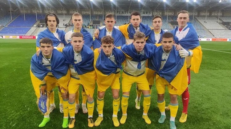 Украина U-19 - Дания U-19 - 1:2 обзор матча, видео голов за 25 марта