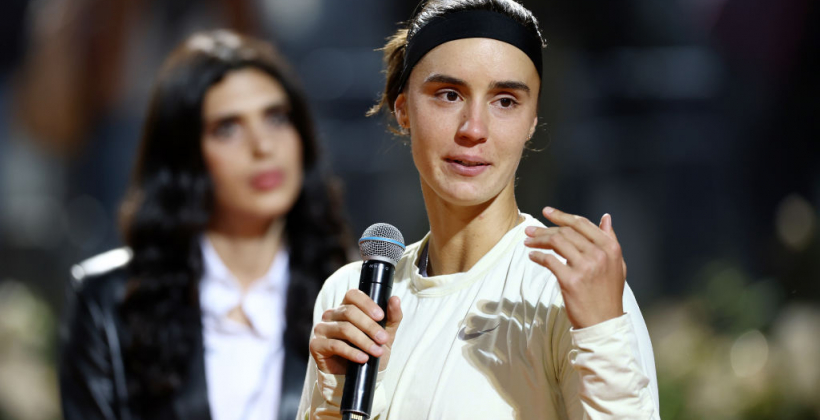 Калініна: Дякую Італії, що підтримує Україну під час війни - WTA