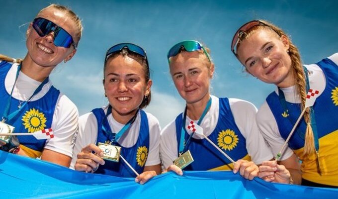 Україна виграла золото чемпіонату Європи з академічного веслування - Гребля