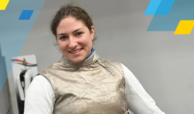 Украинская рапиристка Сопит завоевала серебро на чемпионате Европы-2025 среди молодежи - Фехтование