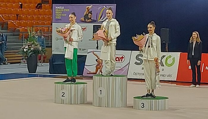 Гімнастка Погранична виграла золото у багатоборстві на Гран-прі у Брно - Гімнастика