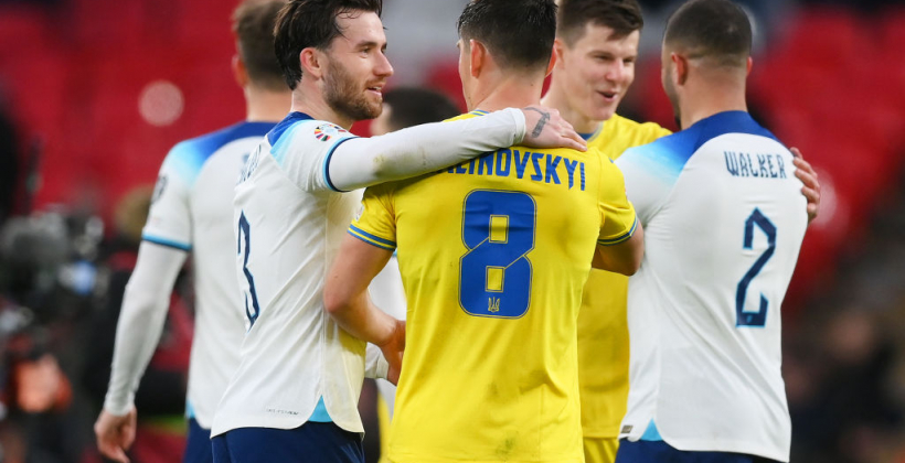 Украина – Англия прямая трансляция матча Суспільне