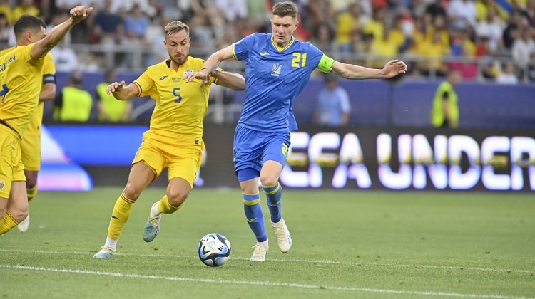 Румыния U-21 - Украина U-21 0:1 обзор матча, видео голов за 24 июня