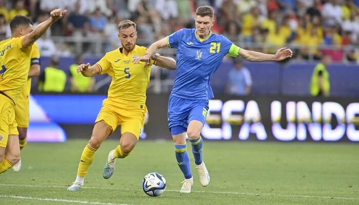 Бондаренко - лучший игрок матча молодежных сборных Украины и Румынии - Футбол