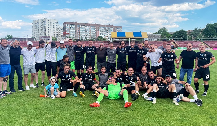 ФК Хуст обыграл ФСК Мариуполь в плей-офф ПФЛ и вышел в Первую лигу 2023/24