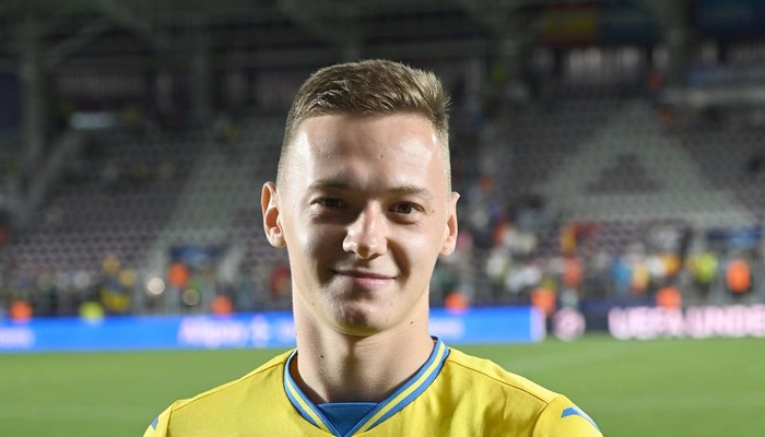 Назаренко стал игроком матча Украина - Испания на молодежном чемпионате Европы-2023 - Футбол
