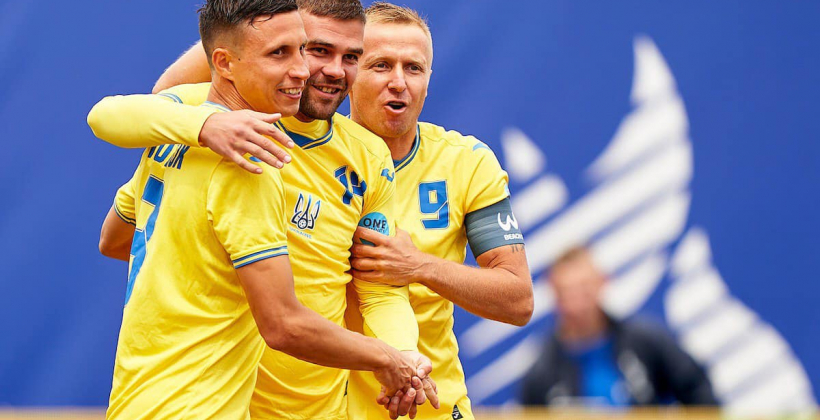 Чоловіча збірна України з пляжного футболу обіграла Італію на Європейських іграх-2023 - Пляжний футбол