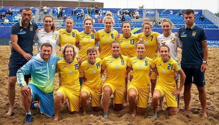 Жіноча збірна України з пляжного футболу перемогла Португалію та вийшла у фінал Європейських ігор - Пляжний футбол