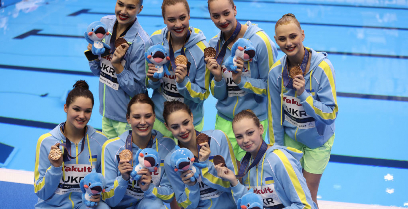 Збірна України з артистичного плавання виграла "бронзу" на чемпіонаті світу з водних видів спорту - Водні види спорту