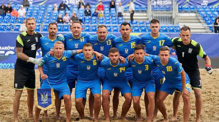 Чоловіча збірна України з пляжного футболу обіграла Польщу на Європейських іграх-2023 - Пляжний футбол