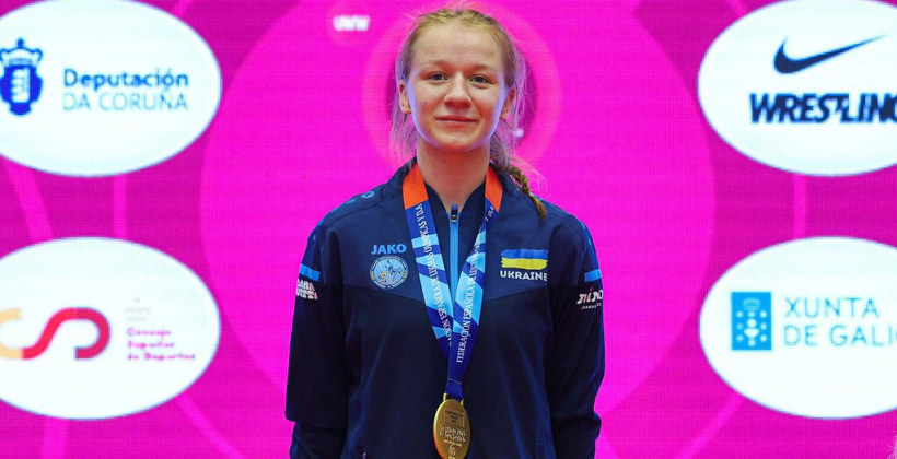 Украинка Слободенюк завоевала бронзовую медаль на чемпионате мира U-20 по борьбе - Борьба