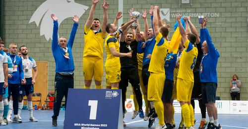 Збірна України перемогла на Всесвітніх іграх у футзалі для гравців із порушеннями зору - Футзал