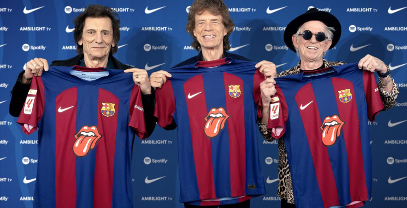 Барселона выйдет на Эль Класико в форме с логотипом группы Rolling Stones - Чемпионат Испании