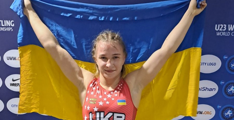 Украинка Винник завоевала золото на молодежном чемпионате мира-2023 по борьбе - Борьба