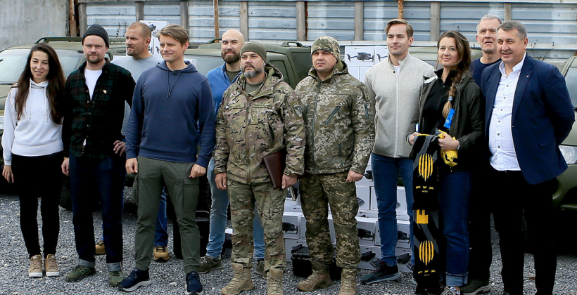 Рух и Бранн передали помощь украинским военным - Чемпионат Украины