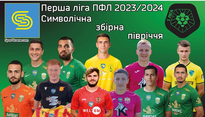 Збірна півріччя Першої ліги 2023/24 – 33 найкращих гравців літа-осені