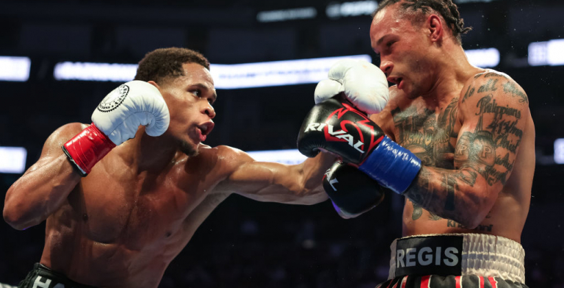 Хэйни разгромил Прогрейса и завоевал пояс WBC в первом полусреднем весе - Бокс