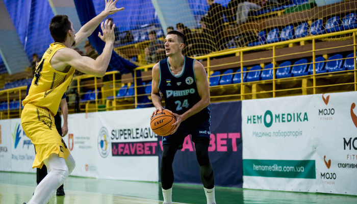 Днепр вырвал победу у Киев-Баскета в Суперлиге FAVBET - Суперлига