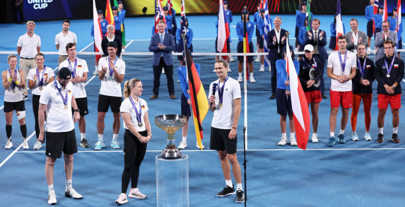 Сборная Германии стала победителем United Cup-2024 - Теннис