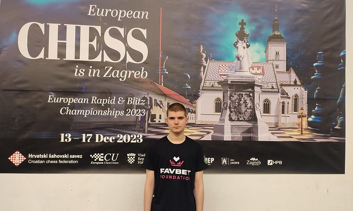 Favbet Foundation організував поїздку українця Андрія Трушко на чемпіонат Європи з шахів