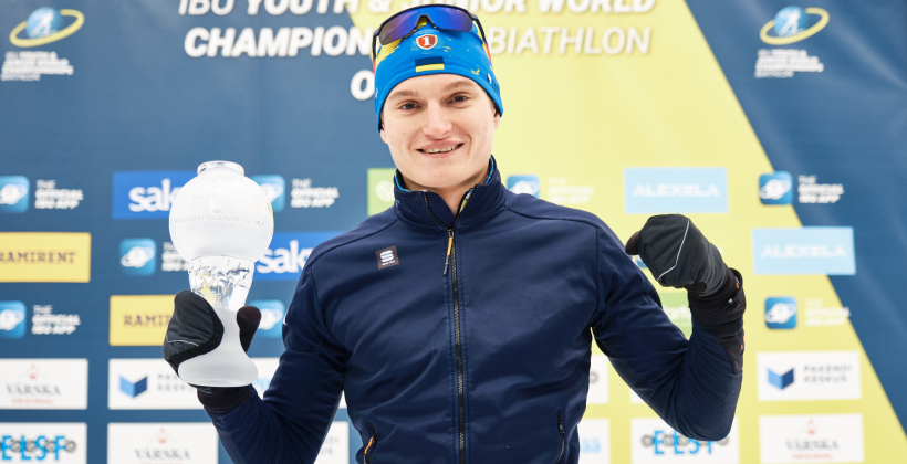 Мандзын выиграл Малый хрустальный глобус юниорского Кубка IBU - Биатлон