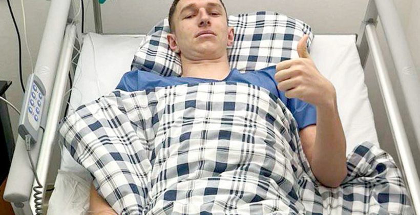 Сапуга перенес операцию на передней крестообразной связке - Чемпионат Украины