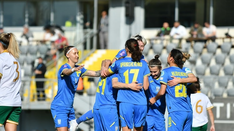 Украина Ж - Косово Ж 2:0 обзор матча, видео голов за 5 апреля