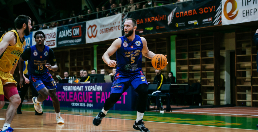 Защитник Старого Луцка Кольченко признан MVP февраля в Суперлиге FAVBET - Суперлига