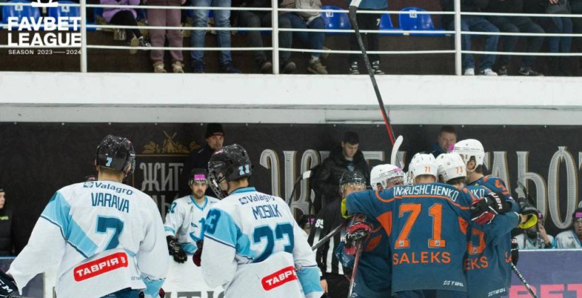 Кременчуг обыграл Днепр и вновь вышел вперед в полуфинальной серии FAVBET-лиги - Чемпионат Украины по хоккею