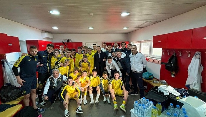 Украина U-19 - Латвия U-19 3:0 обзор матча, видео голов за 23 марта