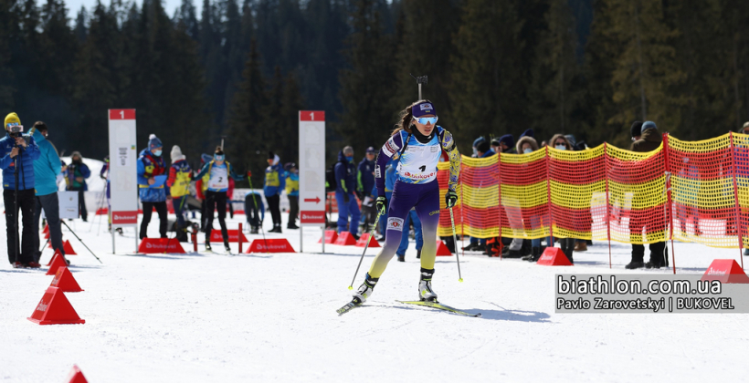 Юлія Городна перемогла у гонці переслідування на чемпіонаті України з біатлону, її сестра Олена - друга - Біатлон