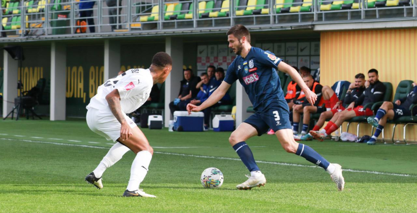 Заря - Черноморец 1:0 обзор матча, видео голов за 14 апреля