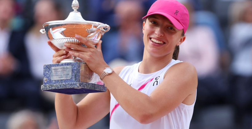 Швьонтек впевнено обіграла Соболенко у фіналі турніру в Римі - WTA