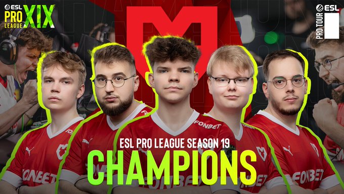 MOUZ обыграли Team Vitality и стали чемпионами ESL Pro League Season 19 - Киберспорт