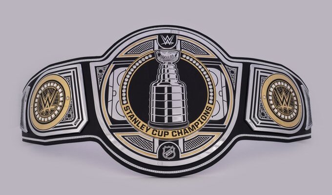 WWE представил эксклюзивный дизайн чемпионского титула для победителя Кубка Стэнли - SportStyle