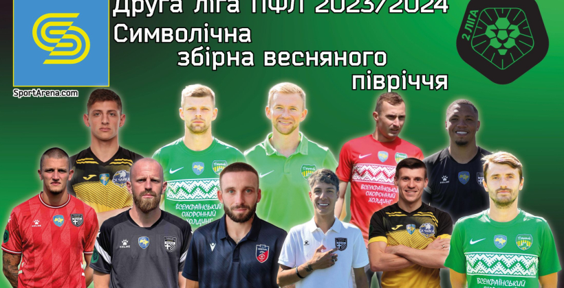 Несподіваний ракурс – беремо до уваги тільки матчі цього року. Збірна весняної частини Другої ліги сезону 2023/24 – 33 найкращих гравців