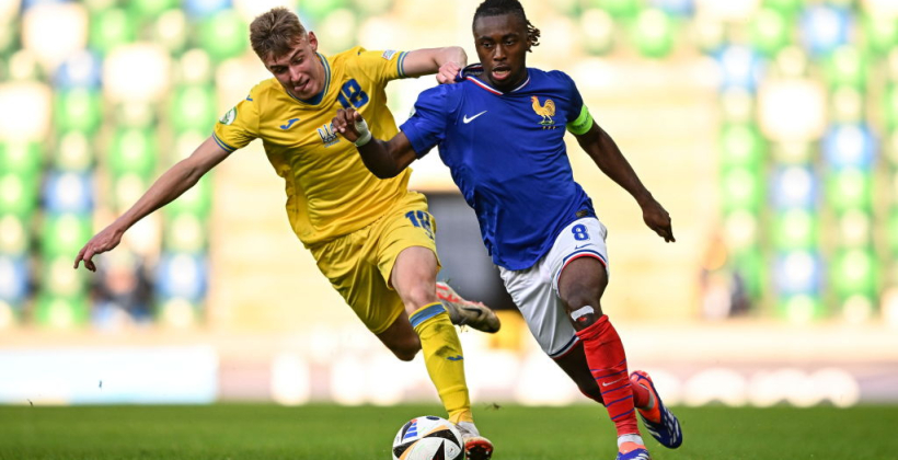 Франция U-19 - Украина U-19 1:0 обзор матча, видео голов за 25 июля