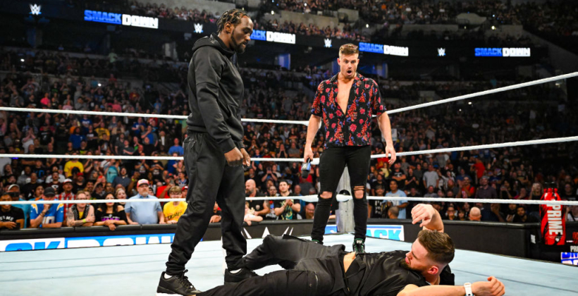 Кроуфорд принял участие в шоу WWE SmackDown и отправил оппонента в нокаут (видео) - Бокс